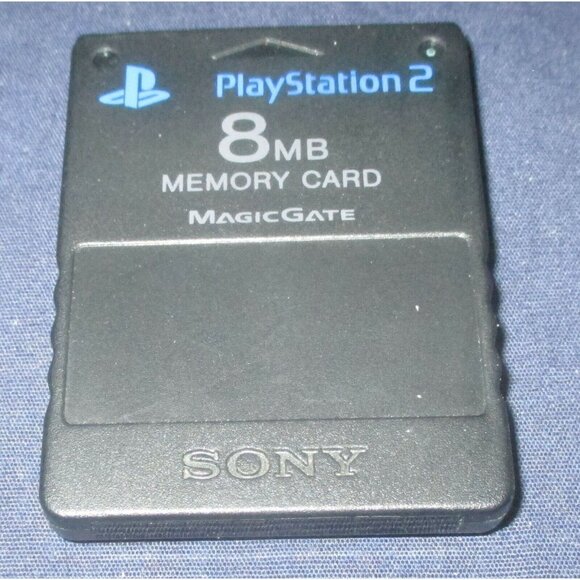 Playstation 2 (PS2) original 8MB Memory Card (SCPH-10020) - Picture 1 of 2